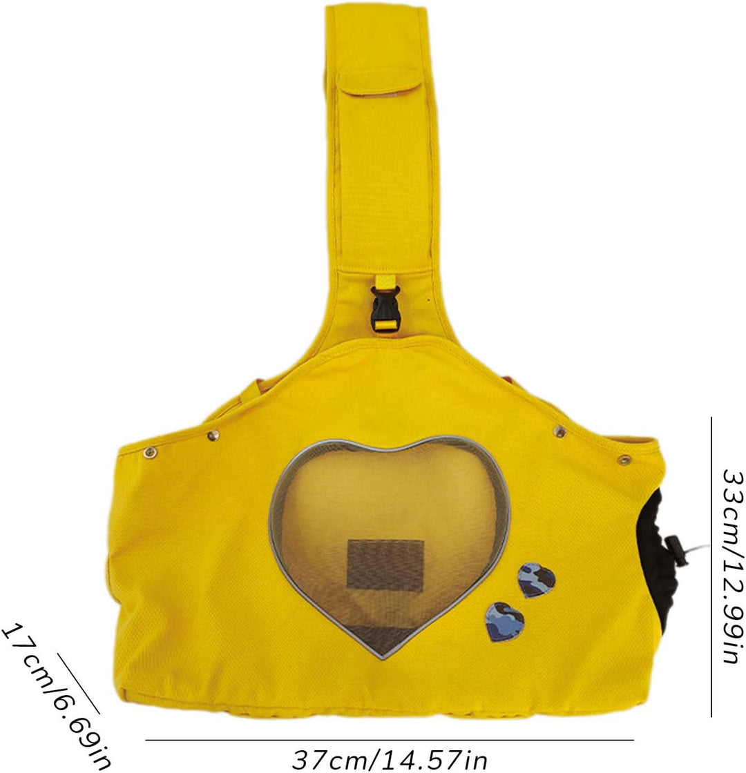Leichte Hundetragetasche, tragbare -Reisetasche, herausnehmbares Innenfutter für Hunde und Katzen, b