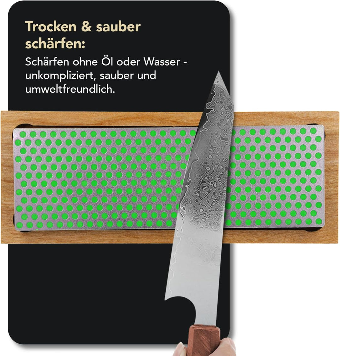 DMT Diamant-Schärfstein extrafein mit Hartholzbox, 15.2 cm / 6 Zoll, 1 Stück, W6E 15.2 cm / 6 Zoll E