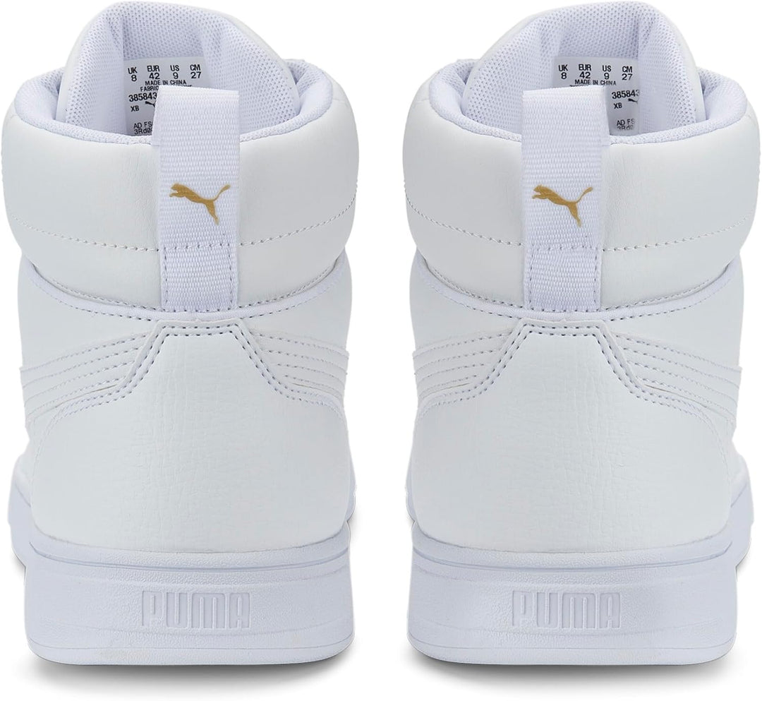 Puma Jungen Puma Caven 2.0 MidSneaker 37.5 EU Puma White Puma White Puma Team Gold Gray Violet, 37.5