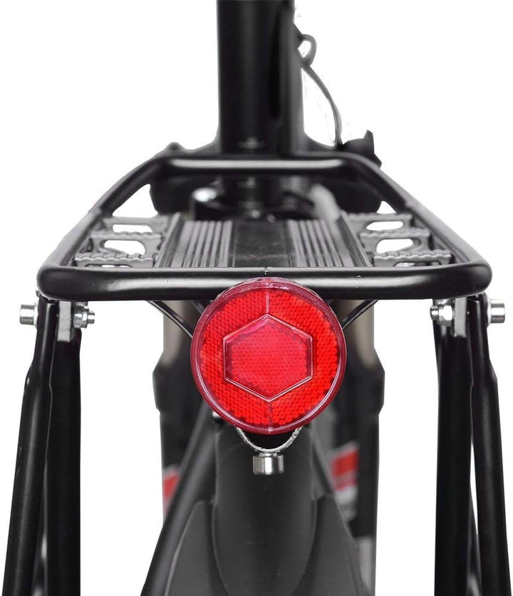 ROCKBROS Fahrrad Gepäckträger Mountainbike Gepäckträger Schnellspanner mit Reflektor 24-29 Zoll mit/