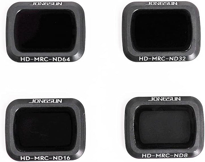 JONGSUN 4Pack ND Filter Set (ND8 ND16 ND32 ND64) Kompatibel mit DJI Mavic Air 2 Drone (Nicht Kompati