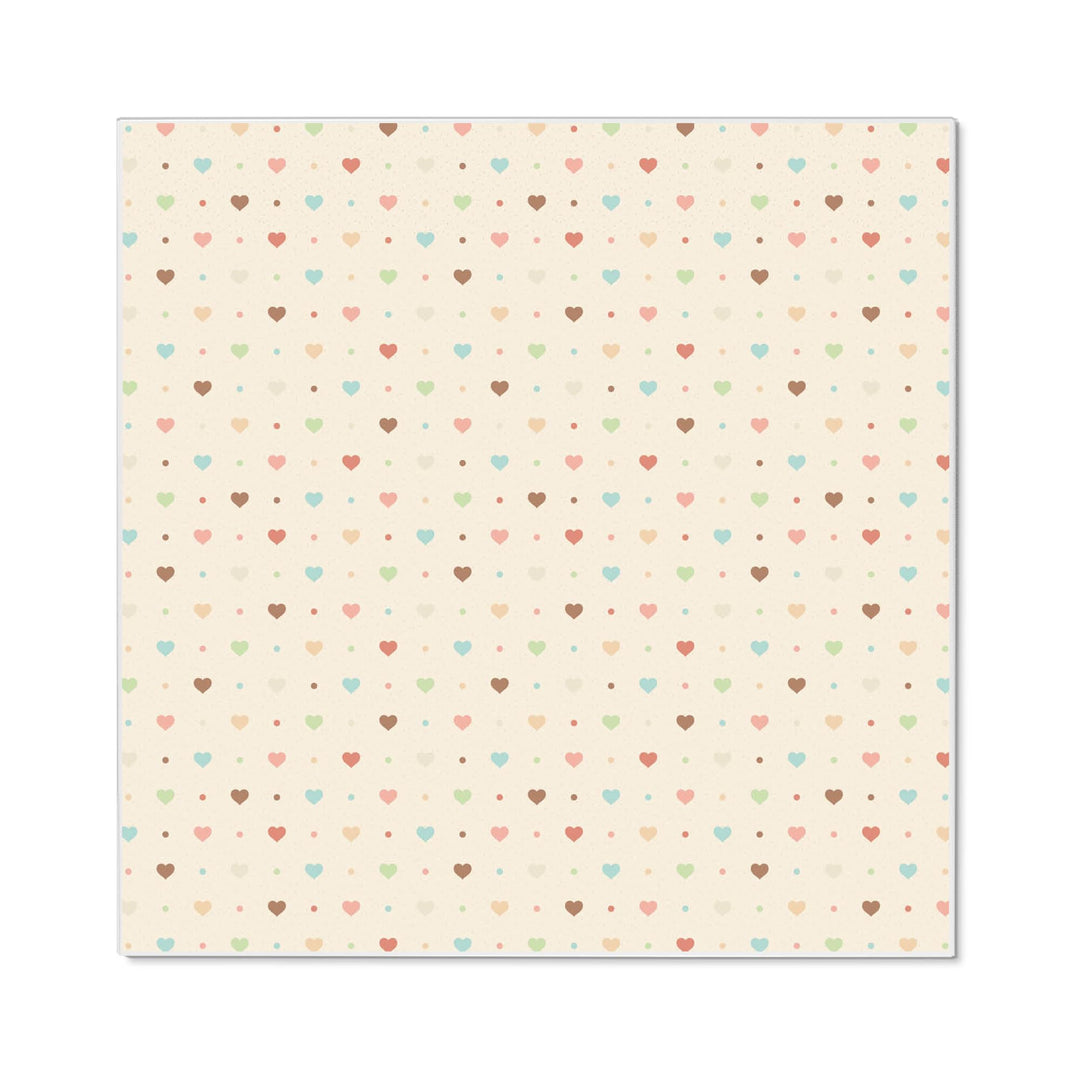 banjado Magnettafel 50 x 50 cm/Magnetwand aus Metall/Magnetpinnwand als Memoboard/Pinnwand Magnettaf