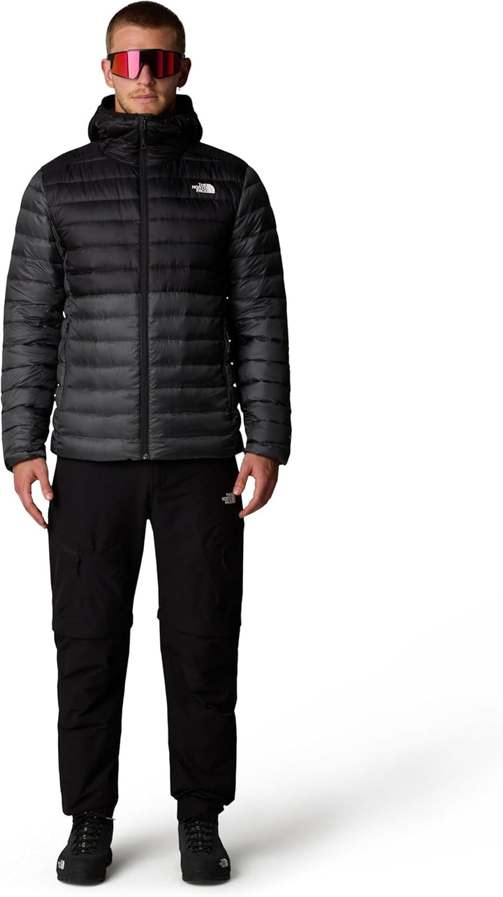 THE NORTH FACE - Resolve Daunen-Hoodie für Herren, Taupe-Grün/Schwarz XL, XL