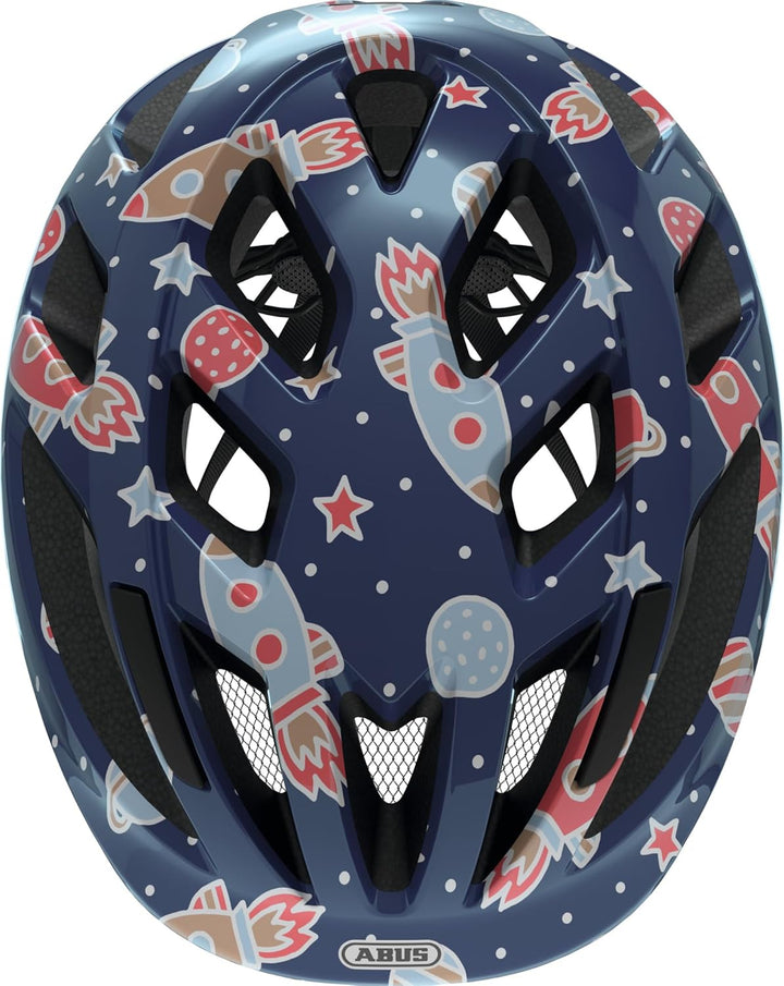 ABUS Kinderhelm Smooty 2.0 - Robuster Fahrradhelm für Kleinkinder im Beifahrersitz - für Mädchen und