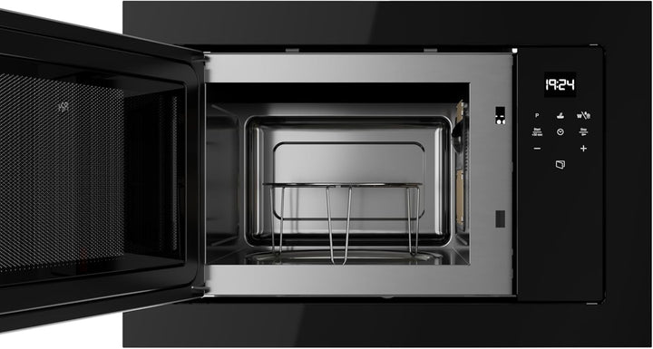 Teka ML 8210 BIS Mikrowelle, integrierbar, Schwarz und Glas, mit Grill, 20 Liter