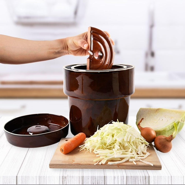 orion group Beschwerungsstein für Sauerkrauttöpfe Sauerkrautfässer | Fermentiergewicht 15 cm