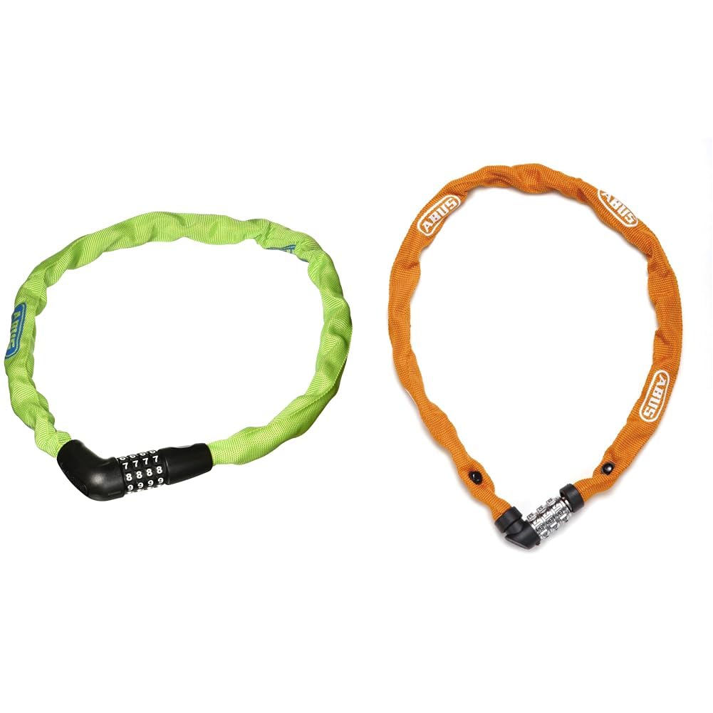 ABUS Kettenschloss Steel-O-Chain 5805C – Zahlenschloss aus 5 mm starken Stahlkette – ABUS-Sicherheit
