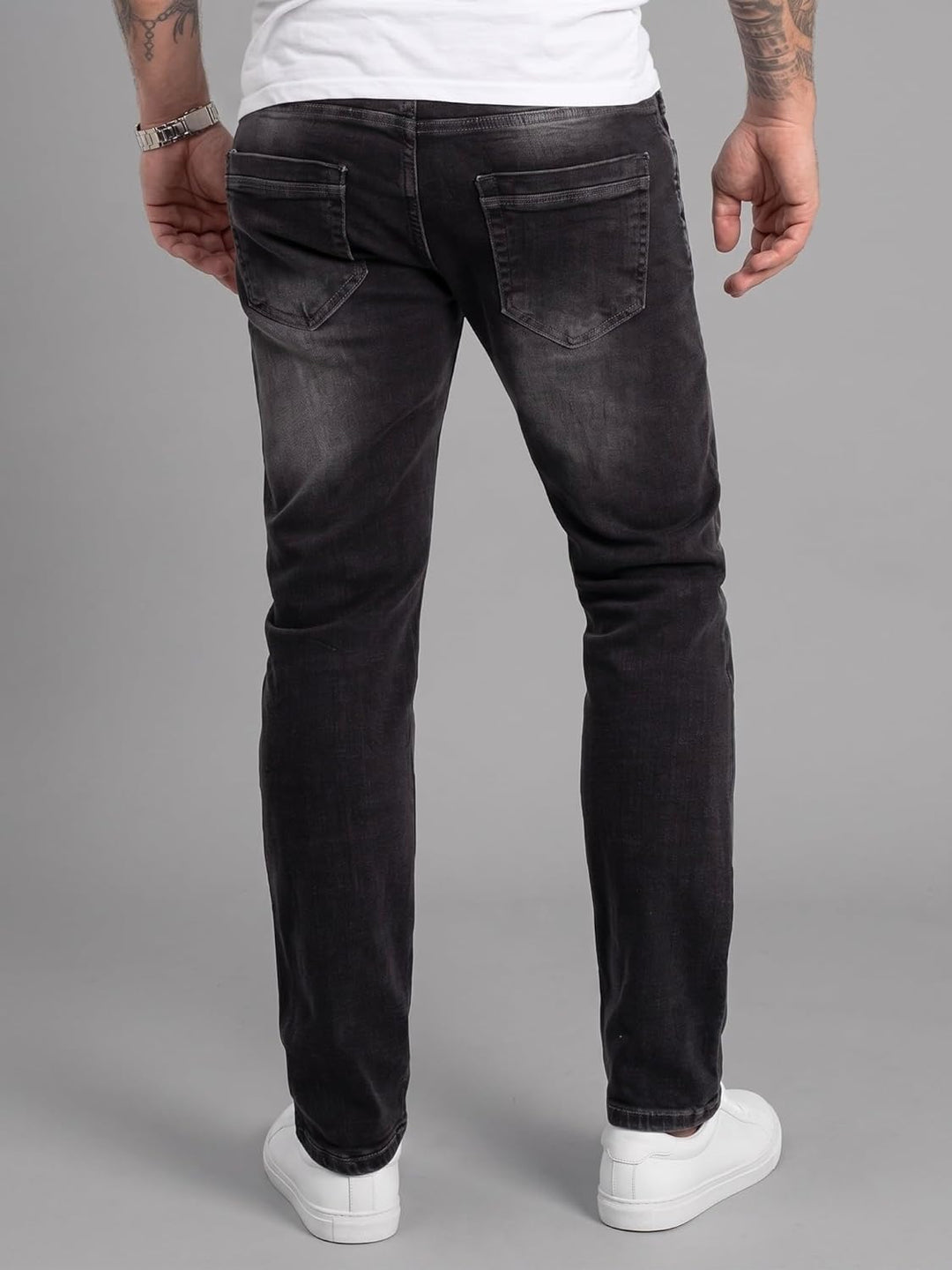 Rock Creek Herren Jeans Hose Denim Stretch Regular Fit Jeanshose Stonewashed W29-W44 29W / 30L Rc-22
