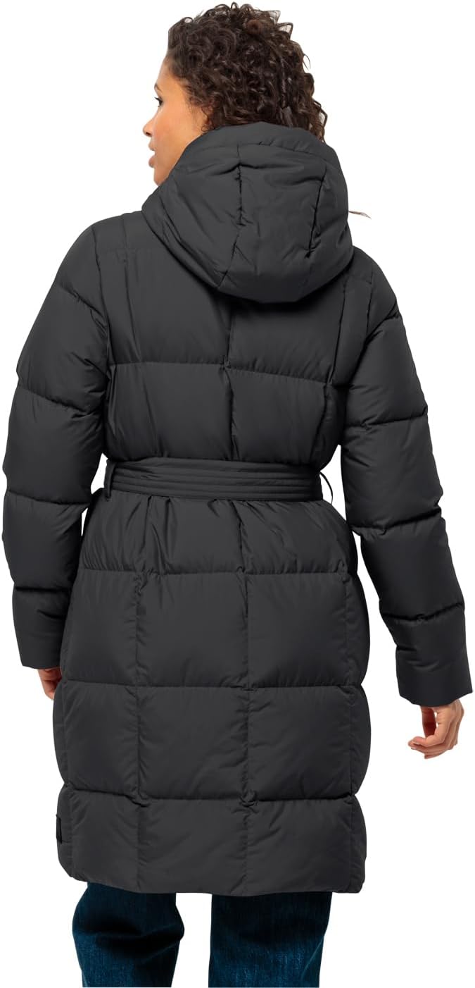 Jack Wolfskin Damen Frozen Lake Coat W Daunenmantel L Schwarz, L Schwarz