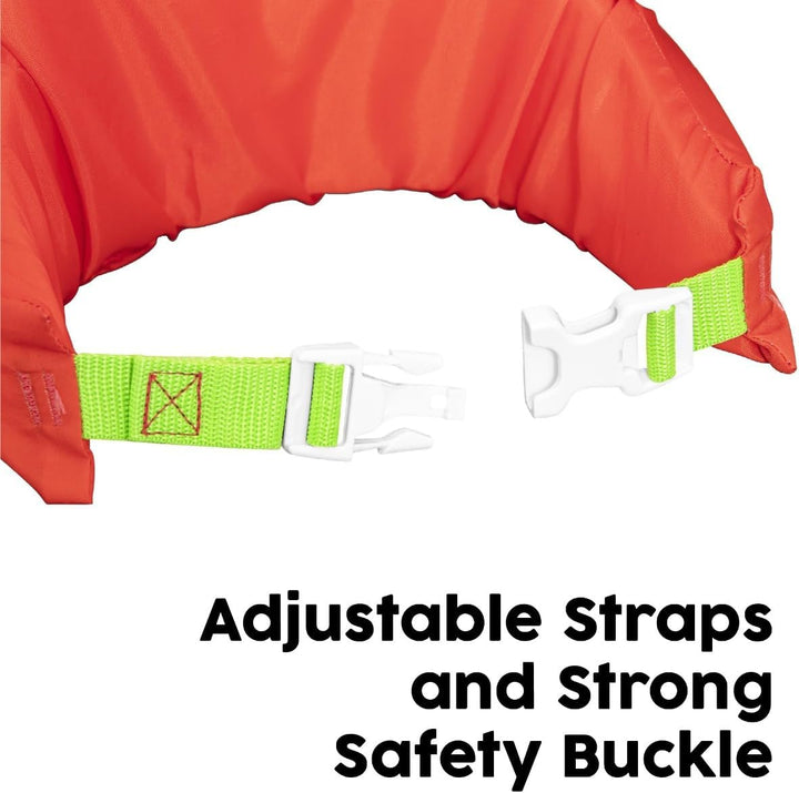 Bestway Puddle Jumper Swim Vest with Armbands, Toddler Swim Vest, Adjustable Kids Float Vest, Kids S