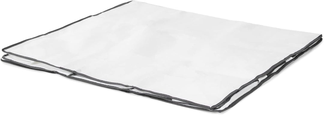 Compactor NEOTEX Bettdecken-Aufbewahrungstaschen Set von 3 - Aus 100% Polypropylen mit Transparentem