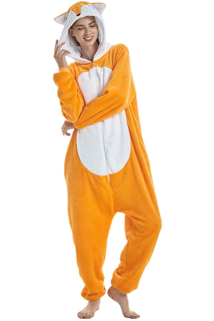 ZKomoL Pyjamas Onesies Cosplay Erwachsene Unisex Tiere Halloween Kostüm Kleid Loungewear, Tigermuste