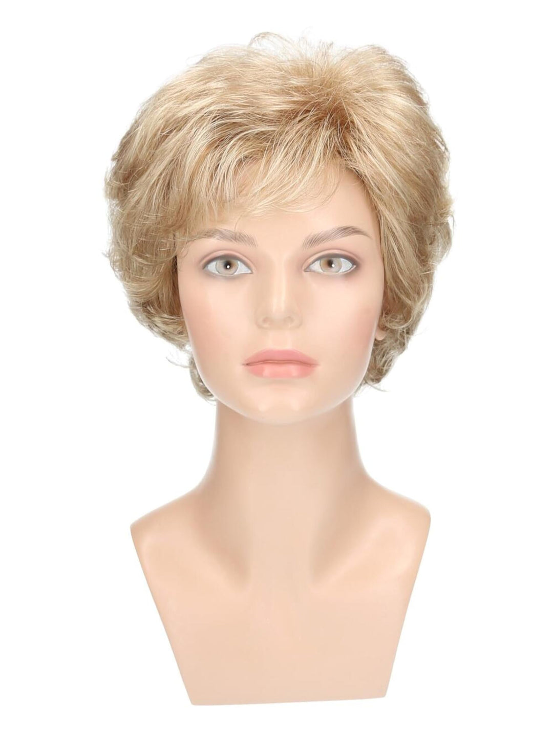 Perücke Iris aus hochwertigem Kunsthaar, kaum von Echthaar zu unterscheiden Lichthell-/Sandblond gem