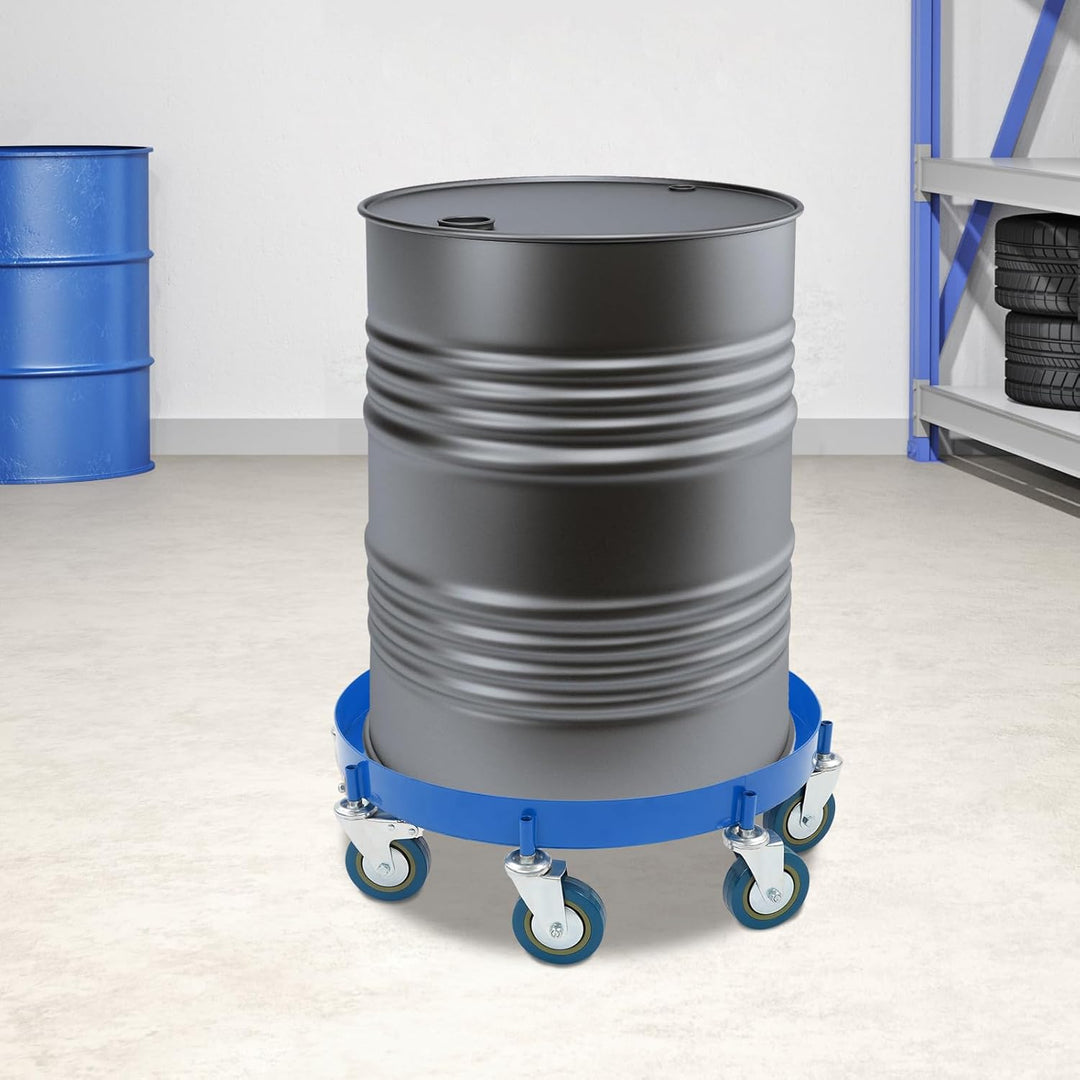 Fassroller, Transportroller für 200 Liter Metallfass Fass, Tragkraft 907kg, Fassdurchmesser 62cm, Fa
