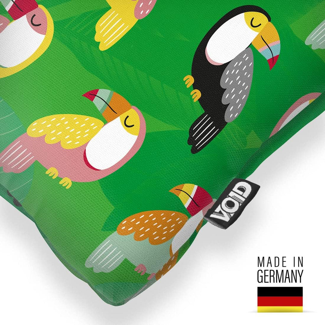 VOID Tukan Vögel Safari Kissenbezug Kissenhülle Sofakissen Kissen Deko Outdoor-Kissen Dekokissen, Ki