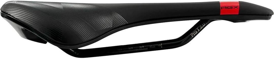 Prologo VELO EUROPE SRL Unisex – Erwachsene Sattel Prologo Akero T2.0 Rennradsättel, Schwarz, 255x15