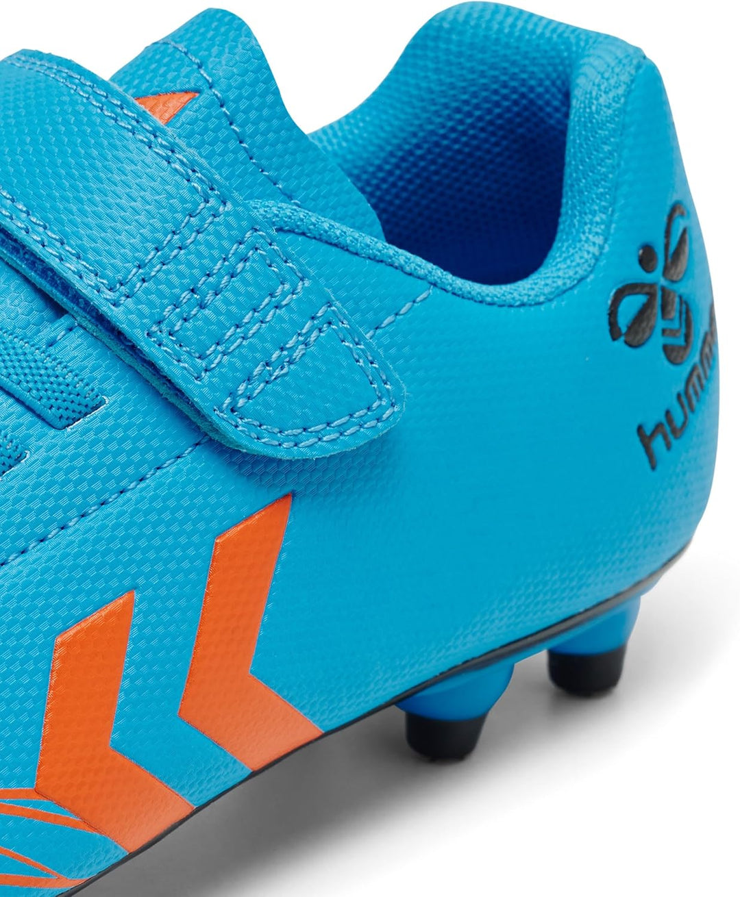 hummel Klettverschluss Turf, Soft Ground, Firm Ground Top Star Fussball Kinder 32 EU Blue Orange, 32