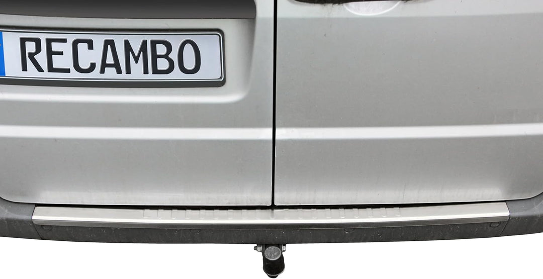 Ladekantenschutz Edelstahl MATT kompatibel für MB VITO, VIANO | BJ 2004-2014 | TYP W639 | mit Abkant