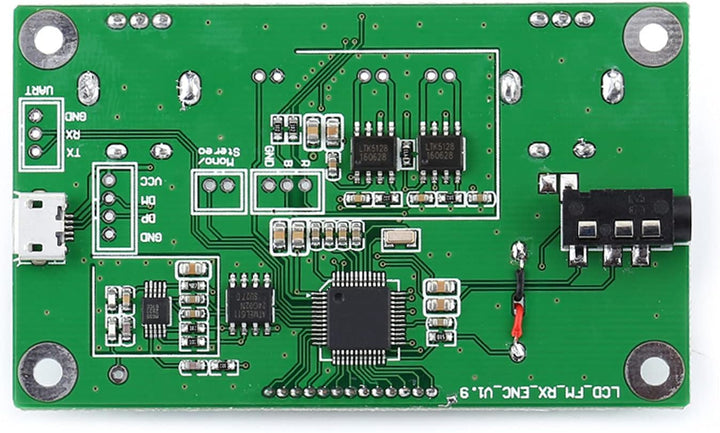 DSP PLL Digital Stereo FM Radio Empfängermodul, 87–108 MHz, Unterstützt Serielle Kommunikationssteue