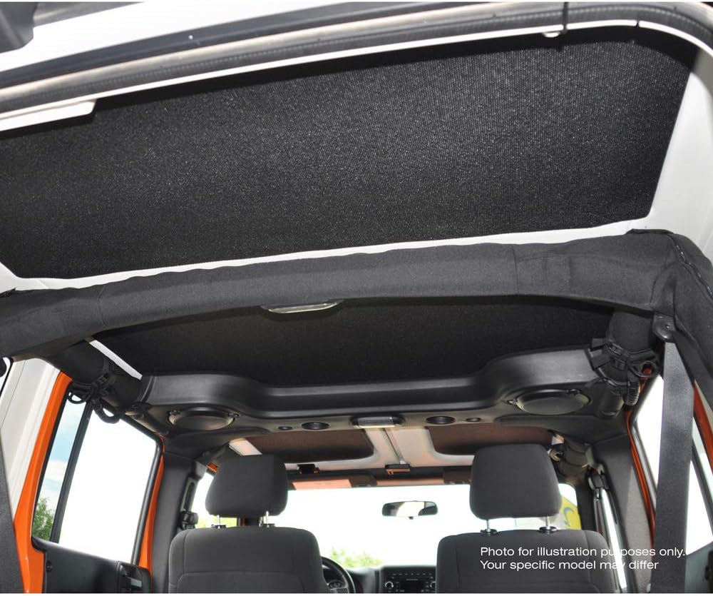 Design Engineering 050178 Boom Mat Black Complete Sound Deadening Kit Compatible with 4 Door Jeep Wr