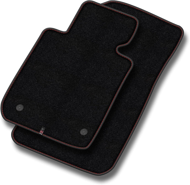 M MOTOS Velours Premium fussmatten Auto kompatibel mit Mercedes-Benz SLK R171 2004-2011 - Premium, M