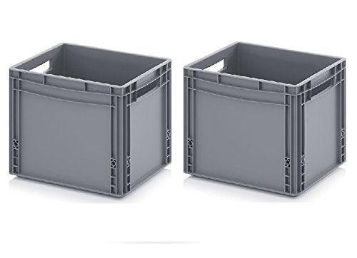 2x Eurobehälter 40 x 30 x 32 inkl. gratis Zollstock * 2er Set