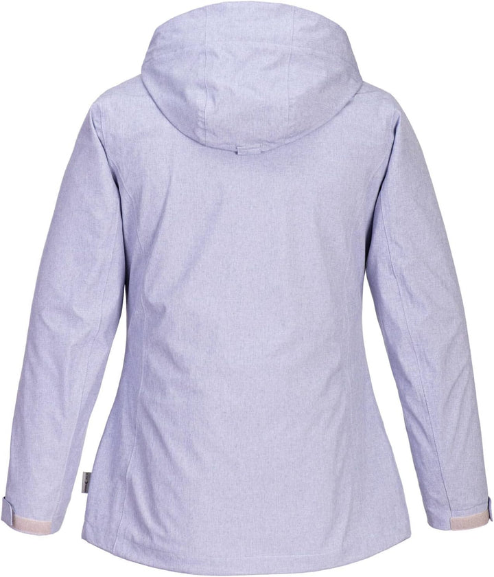 Blue Wave Damen Funktionsjacke Hannah - Outdoor-Jacke Regenjacke mit abnehmbarer Kapuze und Mesh-Inn