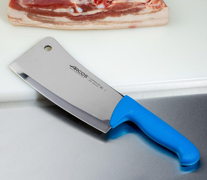 Arcos 296723 Serie 2900 - Hackmesser Metzgermesser - Klinge Nitrum Edelstahl 200 mm - HandGriff Poly