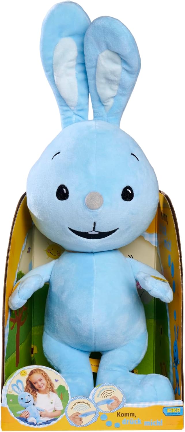 Kikaninchen Plüsch mit Sound, 45cm Plüschfigur, mit dem bekannten Dibedibedab, ab den ersten Lebensm
