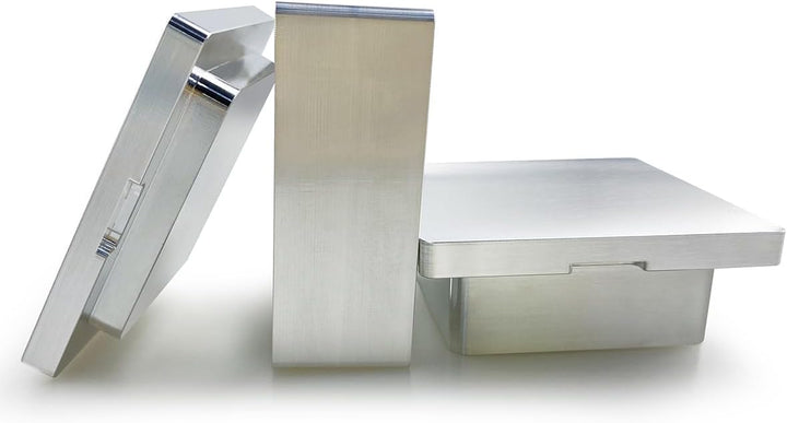 LTQ Vapor 6.3x6.3 cm Quadratische Kolophonium Pre Press Mold, Vorpressform aus Metall für die DIY-Ex