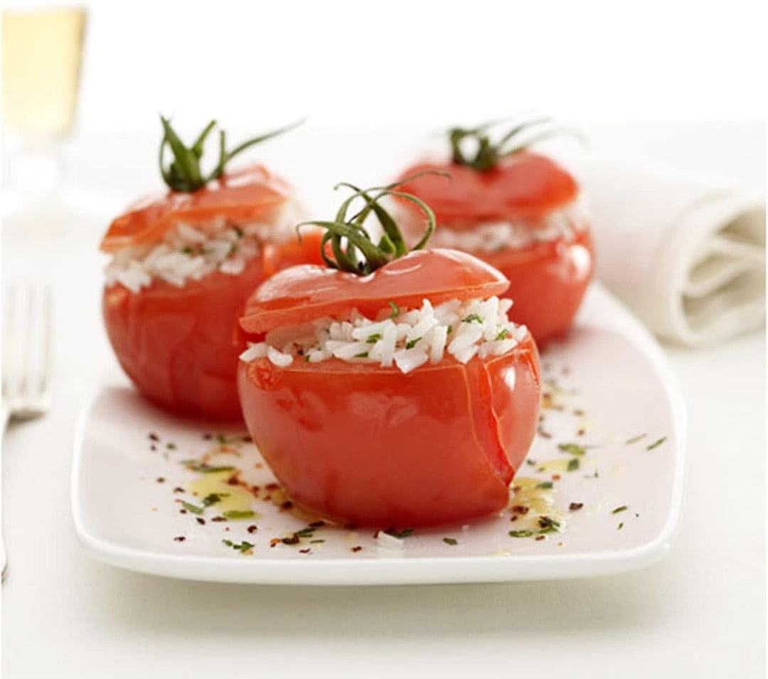 Lékué 2-stufiger Dampfgaraufsatz, grün, Silikon, 22 cm 22x22x8