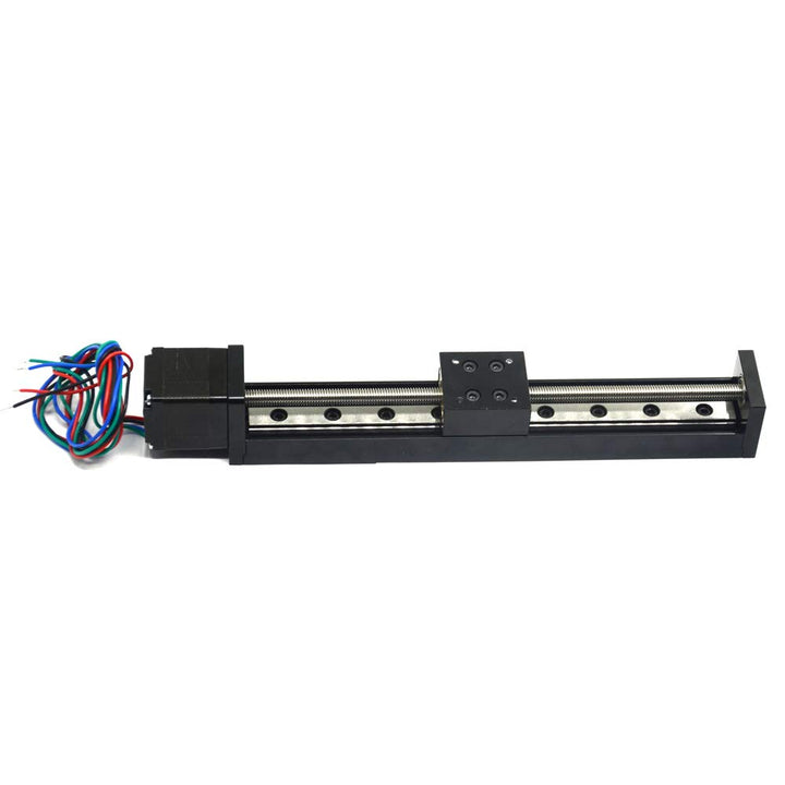 Befenybay 150mm effektive Verfahrlänge Mini Linear Rail Guide Gewindespindel T6x1 mit NEMA11 Schritt