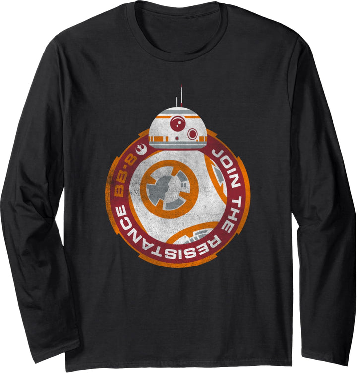 Star Wars BB-8 Episode 7 Join the Resistance Langarmshirt