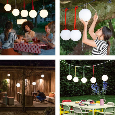 Fatboy Bolleke Indoor/Outdoor LED Lantern, Light Grey, Light Grey