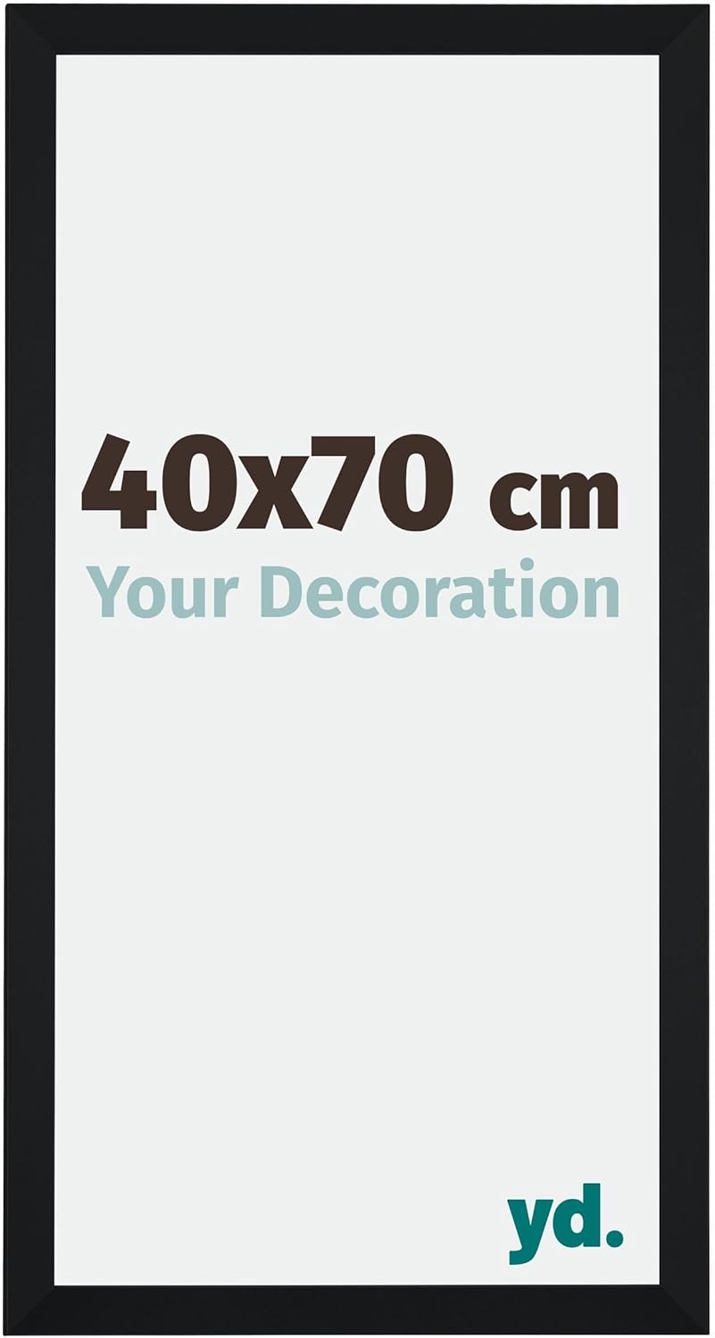yd. Your Decoration - Bilderrahmen 40,00x70,00 cm - Bilderrahmen aus MDF mit Acrylglas - Antireflex