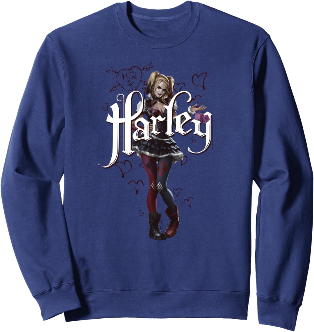 Batman: Arkham Knight Harley Quinn Lover Girl Sweatshirt