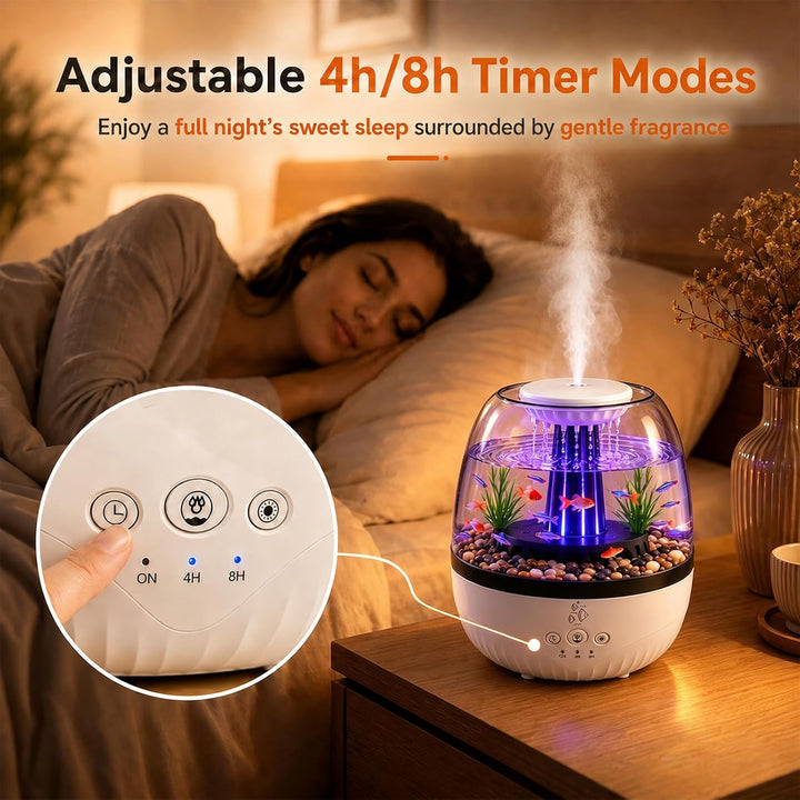 3 in 1 Aquarium Regentropfen Diffuser Luftbefeuchter