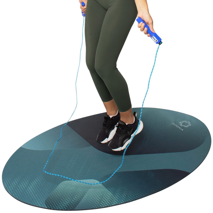 Springseil Matte | Jump Rope Mat als Unterlage für das Springseil | Springseilmatte zum Schutz vor V