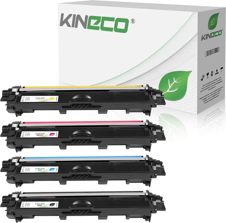 Kineco 4 Toner kompatibel für Brother TN-242 TN-246 für Brother DCP-9017CDWG1 9017CDWG1 9022CDW HL-3