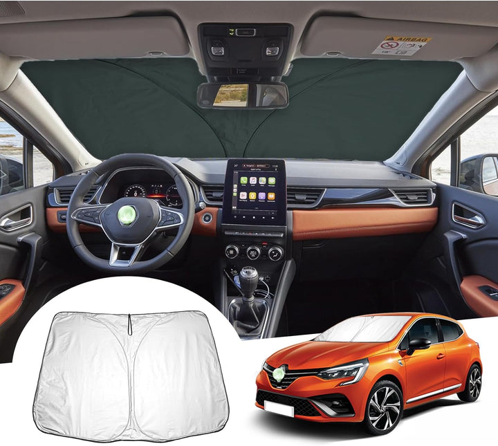 GAFAT Kompatibel mit Renault Clio 5 V 2020-2023 2024 Sonnenschutz Frontscheibe Innen, Clio 5 RS Line
