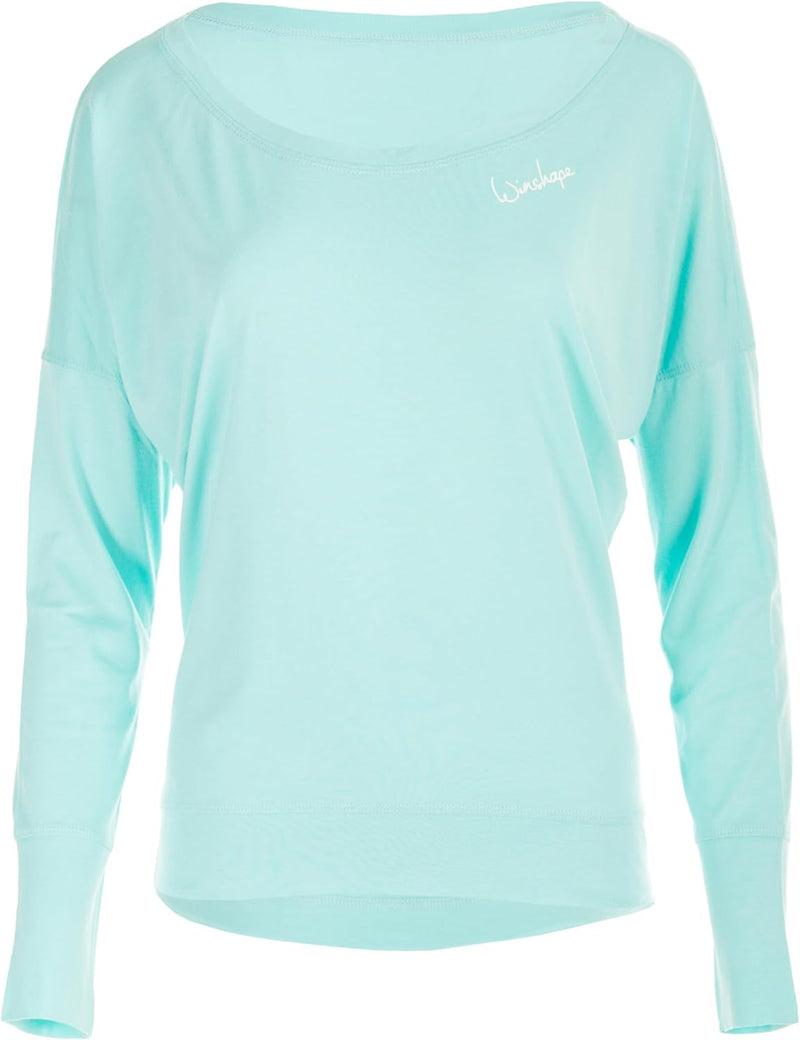 Winshape Damen Ultra leichtes Modal-Longsleeve MCS002 L Mint, L Mint