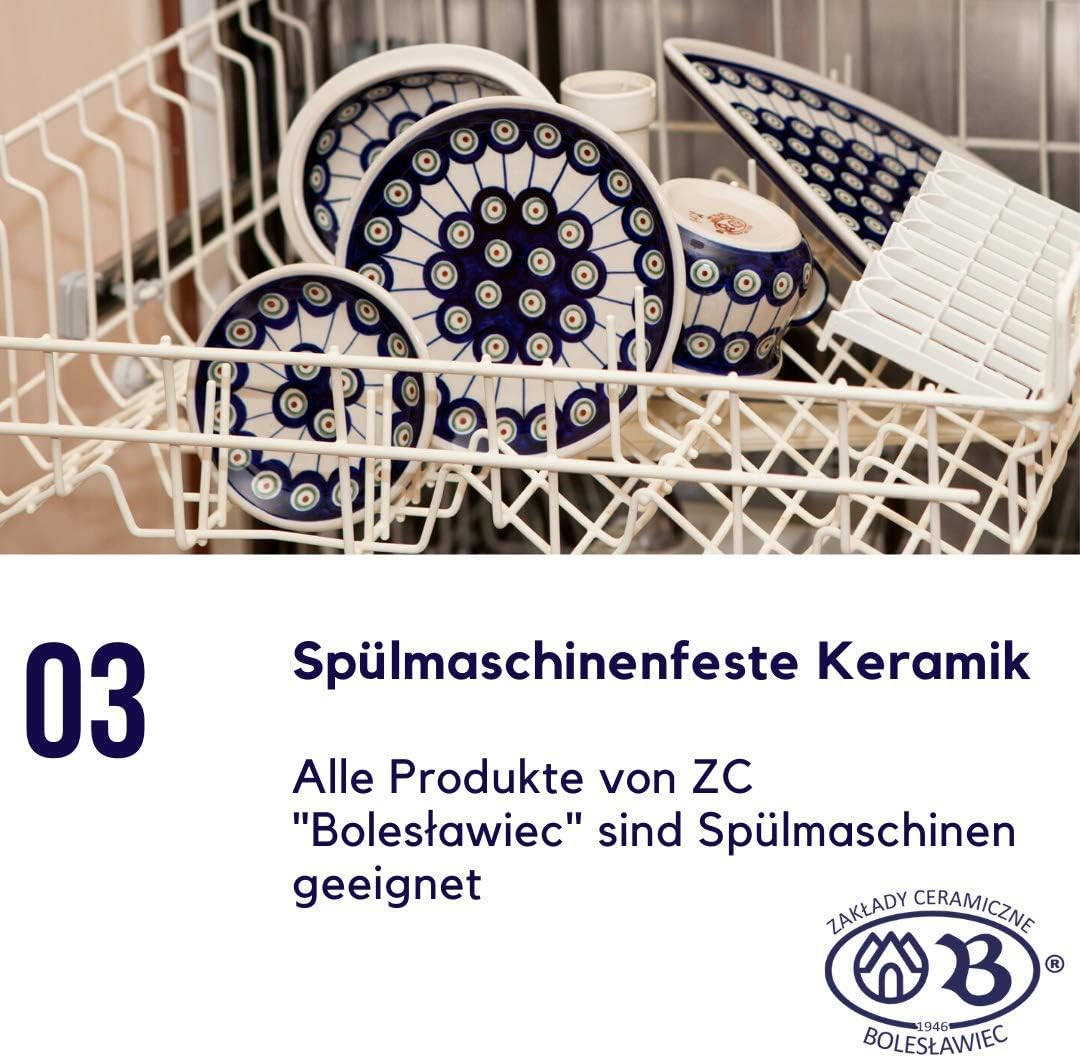 Original Bunzlauer Keramik Suppentasse 900908/D-42/1 - ZC boleslawiec