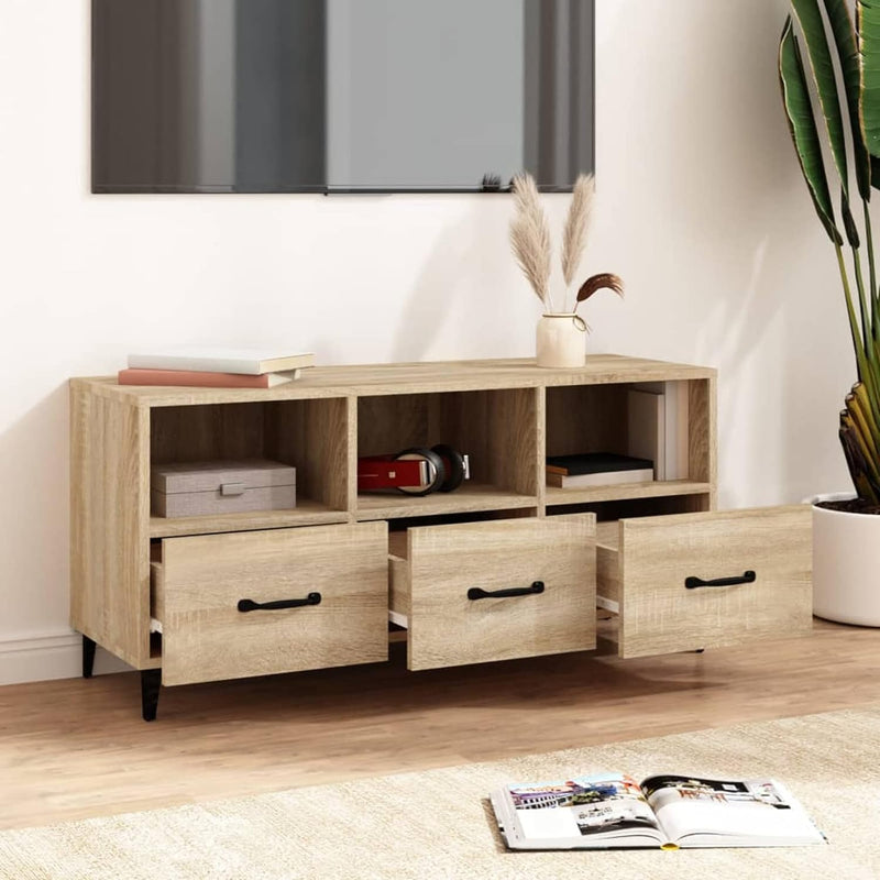 Tidyard TV Schrank Lowboard TV Möbel Tisch Board Sideboard Fernsehschrank Fernsehtisch HiFi-Schrank