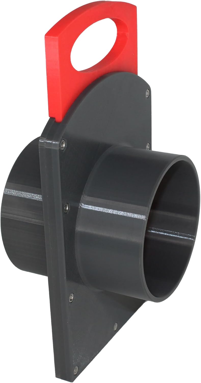 DRUCKKRAFT 100 mm Sperrschieber Werkstattabsaugung | Späneabsaugung | Entstauber | Staubkollektoren
