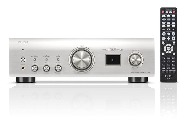 Denon PMA-1700NE HiFi Verstärker, 2x140W, eingebauter Phono-Vorverstärker, Hi-Res Zertifiziert, Adva