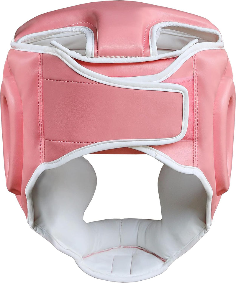 Farabi Sports Kopfschutz Frontbügel Grillschutz Krav MAGA Kickboxen Kopfschutz Pink L, Pink L