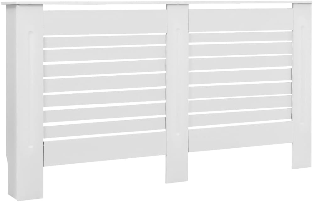 puraday Wohnzimmer Heizkörperabdeckung 152x19x81.5 cm MDF Heizkörper Verkleidung Abdeckung Heizkörpe