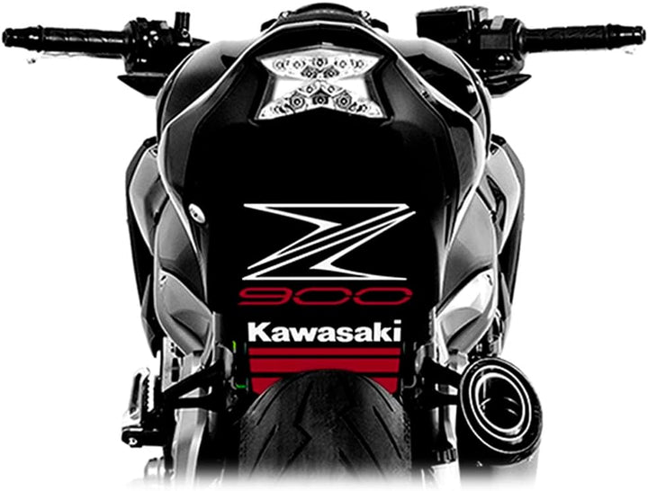 Radlauf-Sticker, Design Z-STREET EVO, kompatibel mit Kawasaki Z900/Z900E (DARK RED), Dark Red