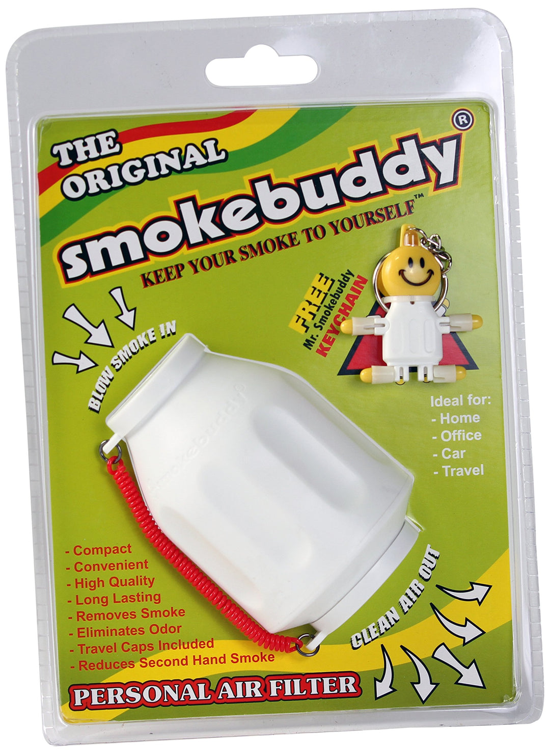 Smoke Buddy 0159-WHT persönlicher Luftfilter, weiss