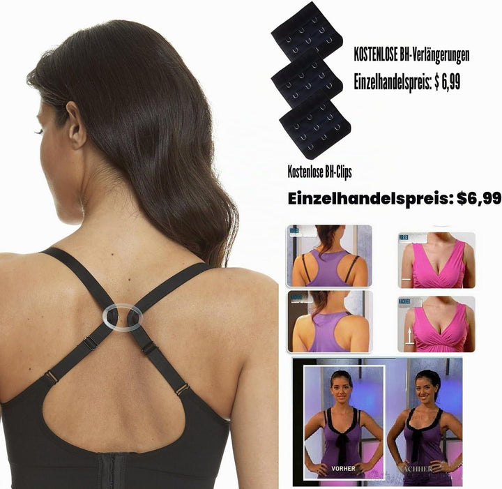 HOFISH Damen 3pack voller Fehlschlag Seamless stillen Schwangerschaft Bras Bralette mit extra-Bra Ex